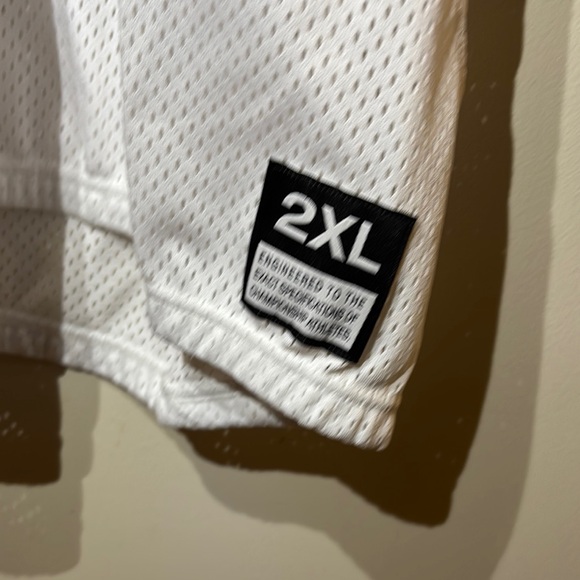 NWT Nike White Football Jersey - Picture 4 of 5